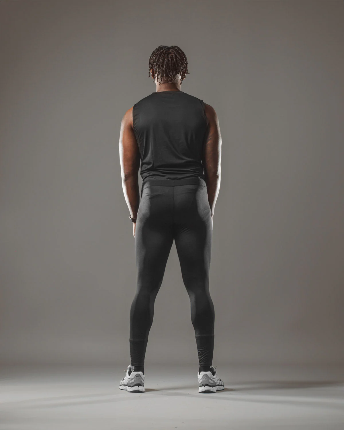 Sleeveless Compression Vest : Black RAWS : [PERFORMANCE] - Image 4