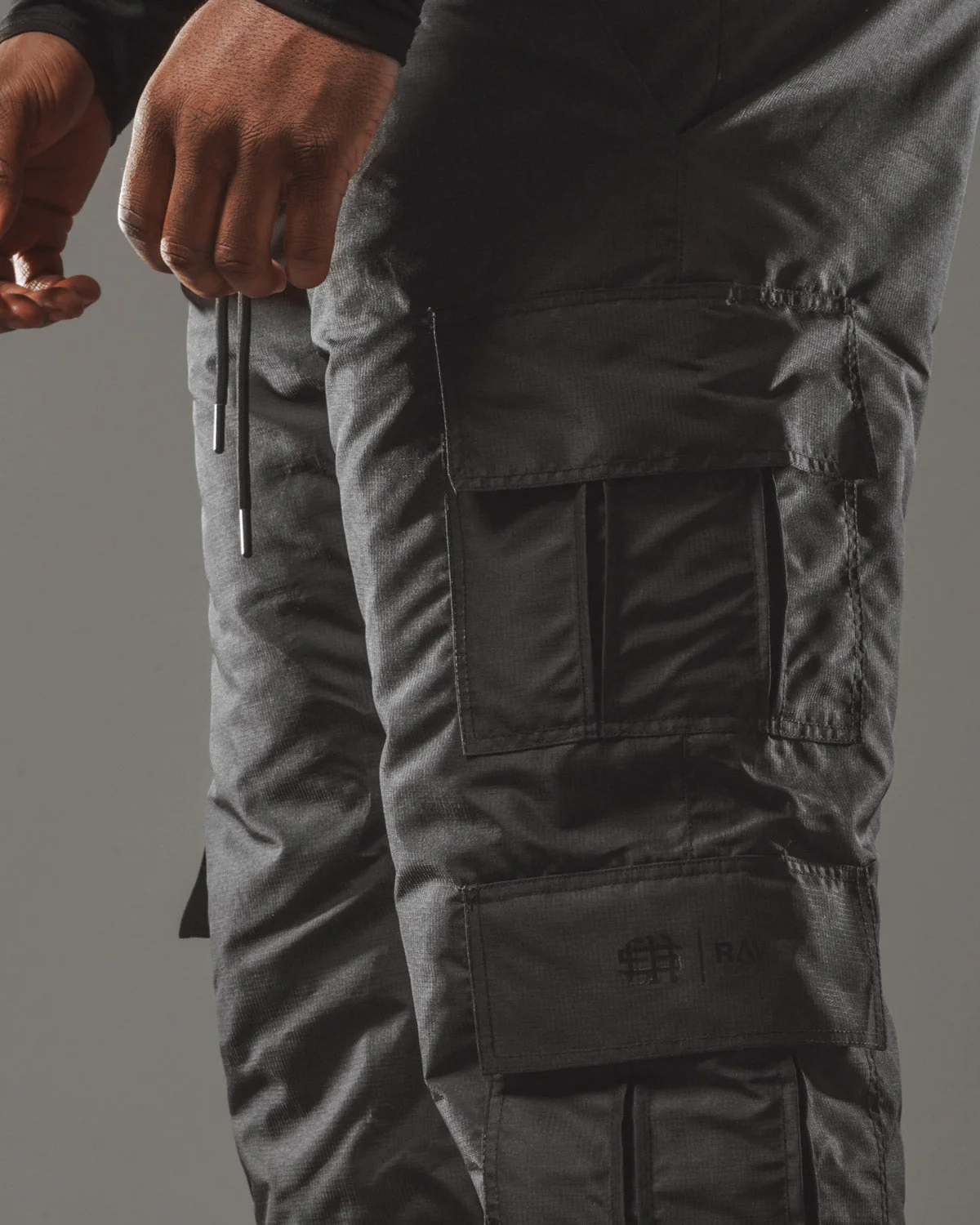 RAWS Ski Cargo Bottoms : Black - Image 4