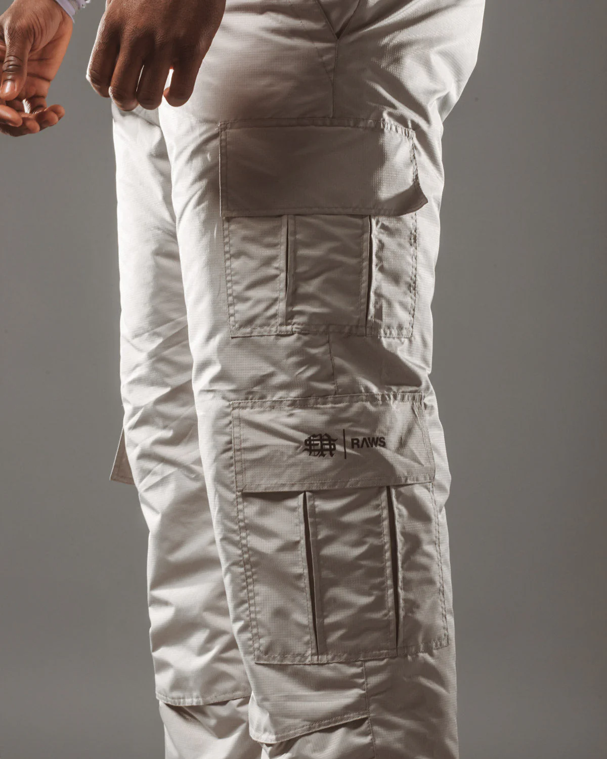 RAWS Ski Cargo Bottoms : Silver - Image 4