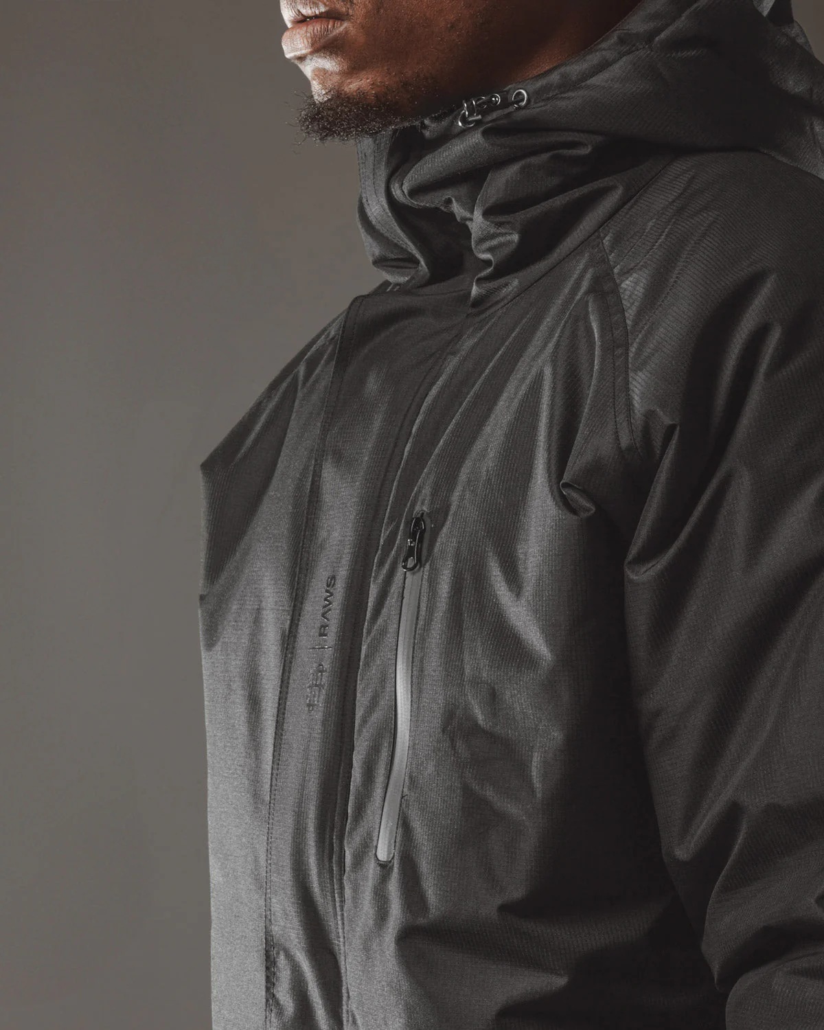 RAWS Ski Jacket : Black - Image 4