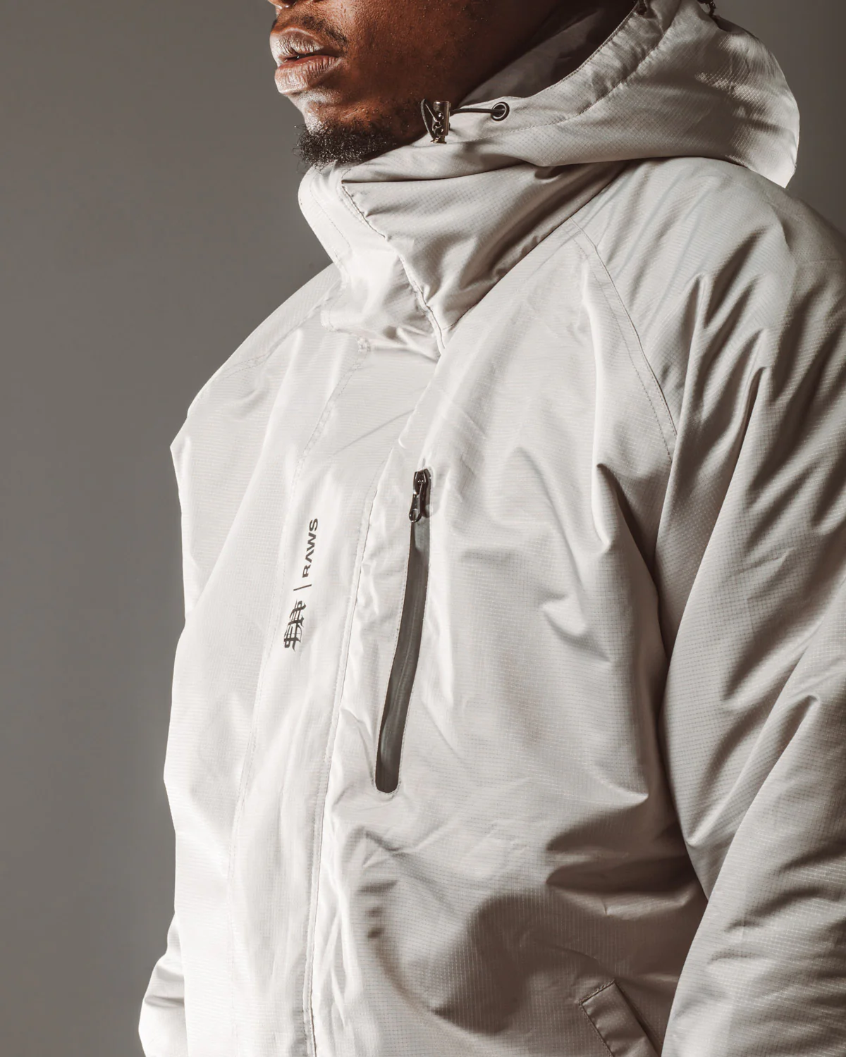 RAWS Ski Jacket : Stone - Image 3